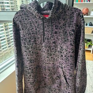 Supreme Marble Hooded Sweatshirt